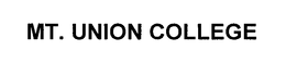 MT. UNION COLLEGE trademark