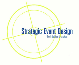 STRATEGIC EVENT DESIGN THE INTELLIGENT CHOICE trademark
