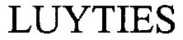 LUYTIES trademark