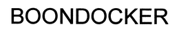 BOONDOCKER trademark