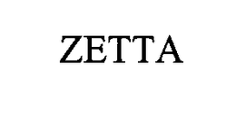 ZETTA trademark
