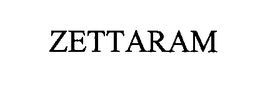 ZETTARAM trademark