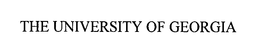 THE UNIVERSITY OF GEORGIA trademark