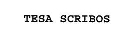 TESA SCRIBOS trademark