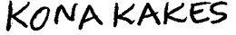 KONA KAKES trademark