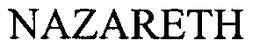 NAZARETH trademark