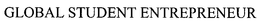 GLOBAL STUDENT ENTREPRENEUR trademark