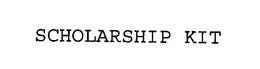 SCHOLARSHIP KIT trademark
