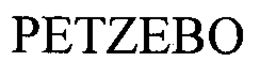 PETZEBO trademark