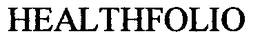 HEALTHFOLIO trademark