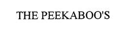 THE PEEKABOO'S trademark
