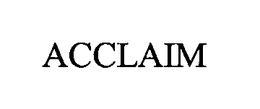 ACCLAIM trademark