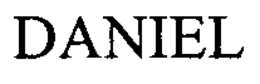 DANIEL trademark