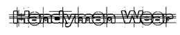 HANDYMAN WEAR trademark