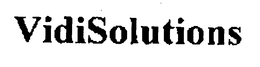 VIDISOLUTIONS trademark