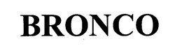 BRONCO trademark