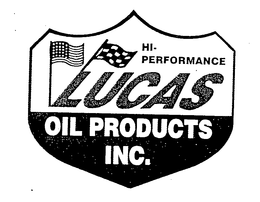 HI- PERFORMANCE LUCAS OIL PRODUCTS INC. trademark