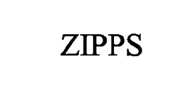 ZIPPS trademark