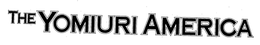 THE YOMIURI AMERICA trademark