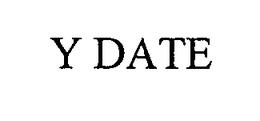 Y DATE trademark