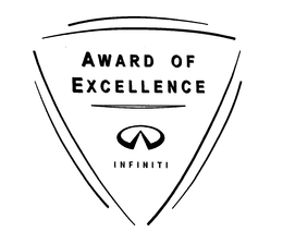 INFINITI AWARD OF EXCELLENCE trademark