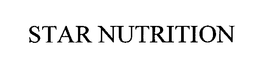 STAR NUTRITION trademark