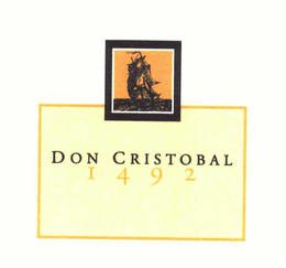 DON CRISTOBAL 1492 trademark