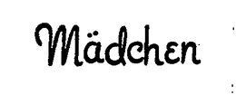 MADCHEN trademark