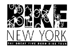BIKE NEW YORK THE GREAT FIVE BORO BIKE TOUR trademark