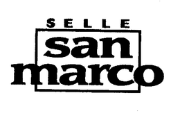 SELLE SAN MARCO trademark