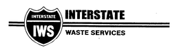 INTERSTATE IWS INTERSTATE WASTE SERVICES trademark