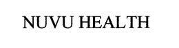 NUVU HEALTH trademark