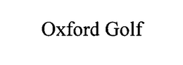OXFORD GOLF trademark