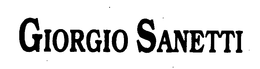 GIORGIO SANETTI trademark