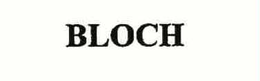 BLOCH trademark