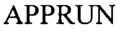 APPRUN trademark