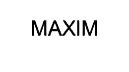 MAXIM trademark