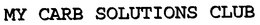 MY CARB SOLUTIONS CLUB trademark