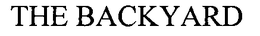 THE BACKYARD trademark