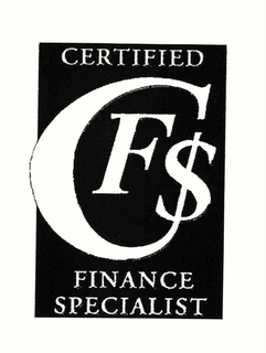 CFS CERTIFIED FINANCE SPECIALIST trademark