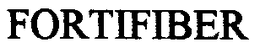 FORTIFIBER trademark