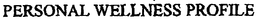 PERSONAL WELLNESS PROFILE trademark