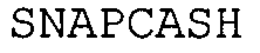 SNAPCASH trademark