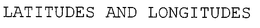 LATITUDES AND LONGITUDES trademark