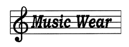 MUSIC WEAR trademark