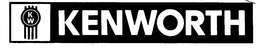 KW KENWORTH trademark