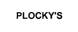 PLOCKY'S trademark