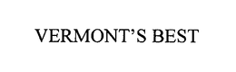 VERMONT'S BEST trademark