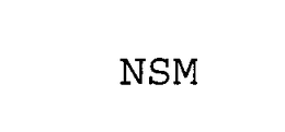 NSM trademark