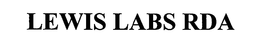 LEWIS LABS RDA trademark
